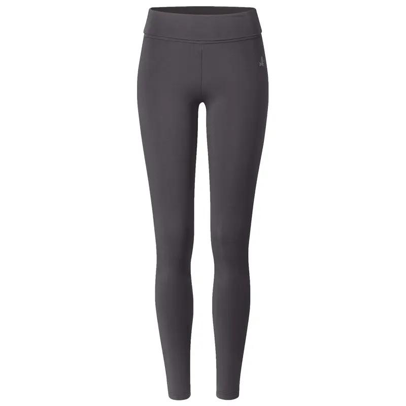 Yoga-Leggings, roll down - grey-nougat