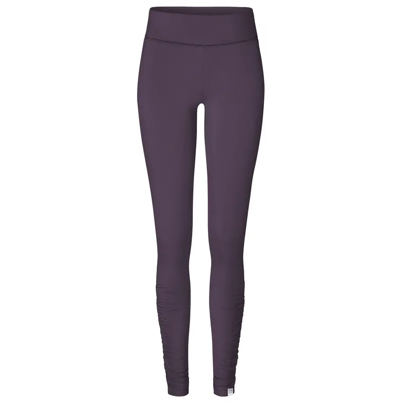 Yoga-Leggings rolldown "ala" - elderberry