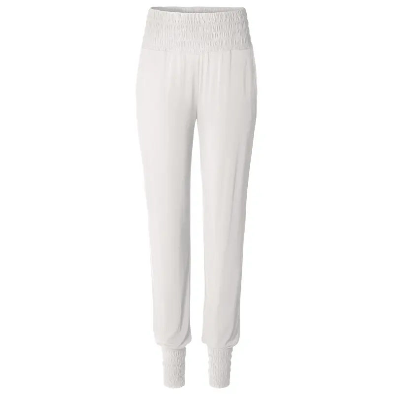 Yoga-Long-Pants, smoked - soft-white