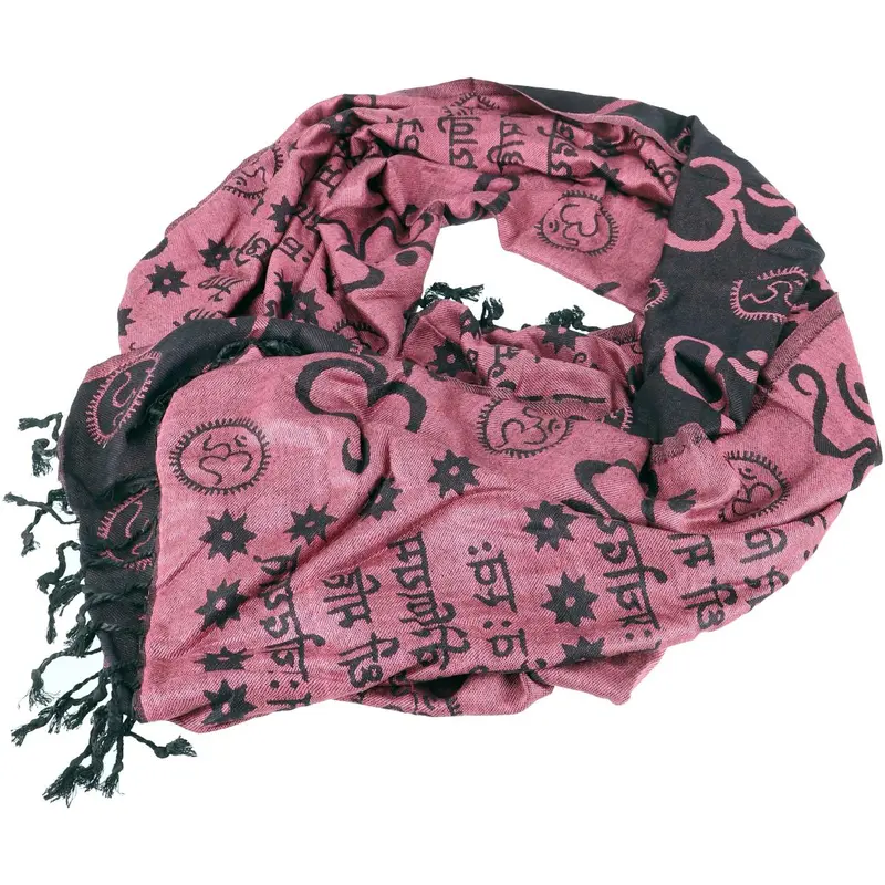 Yoga Schal rosa