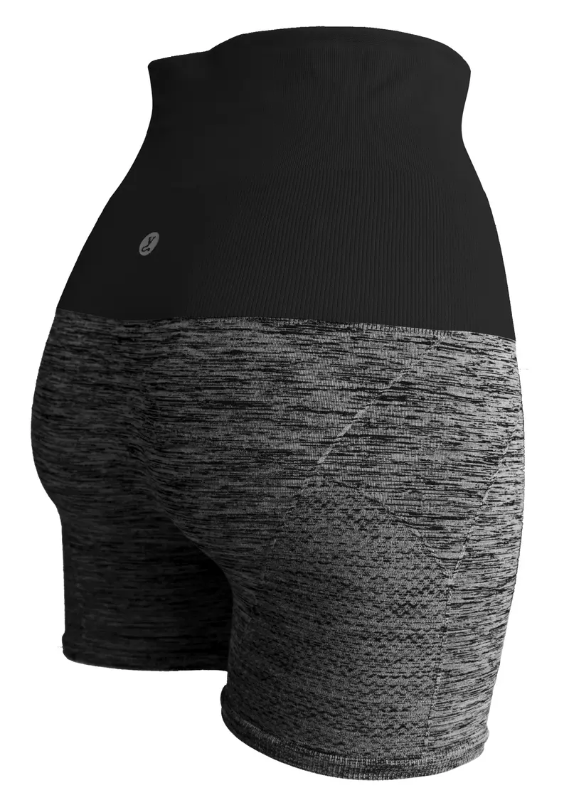 Yoga-shorty - anthrazit-melange