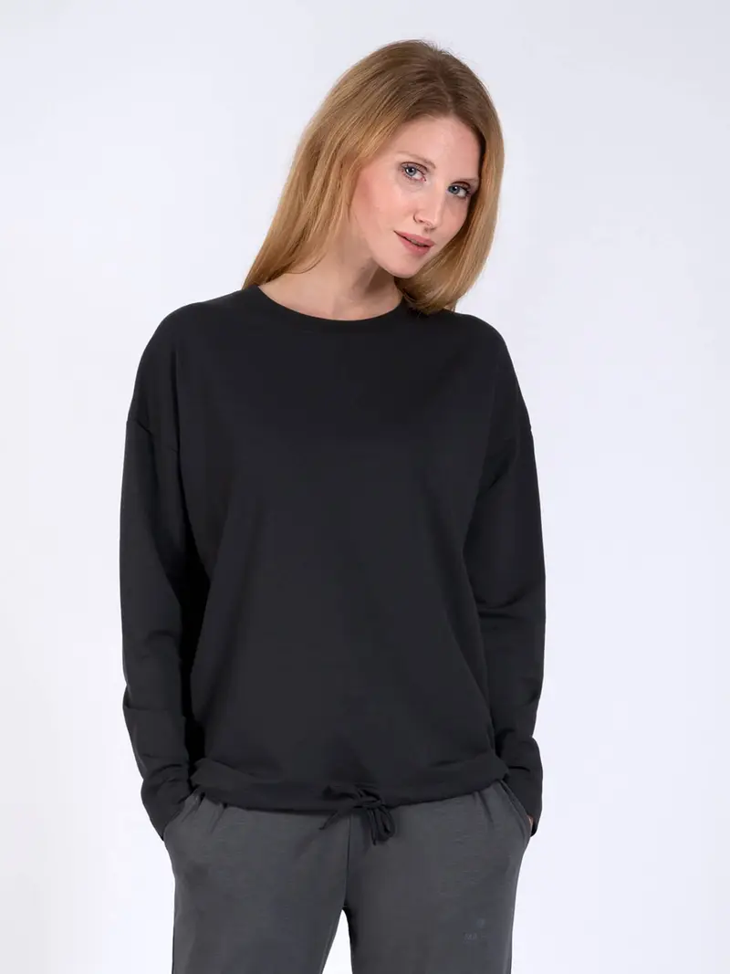 Yoga-Sweater Gigi - schwarz