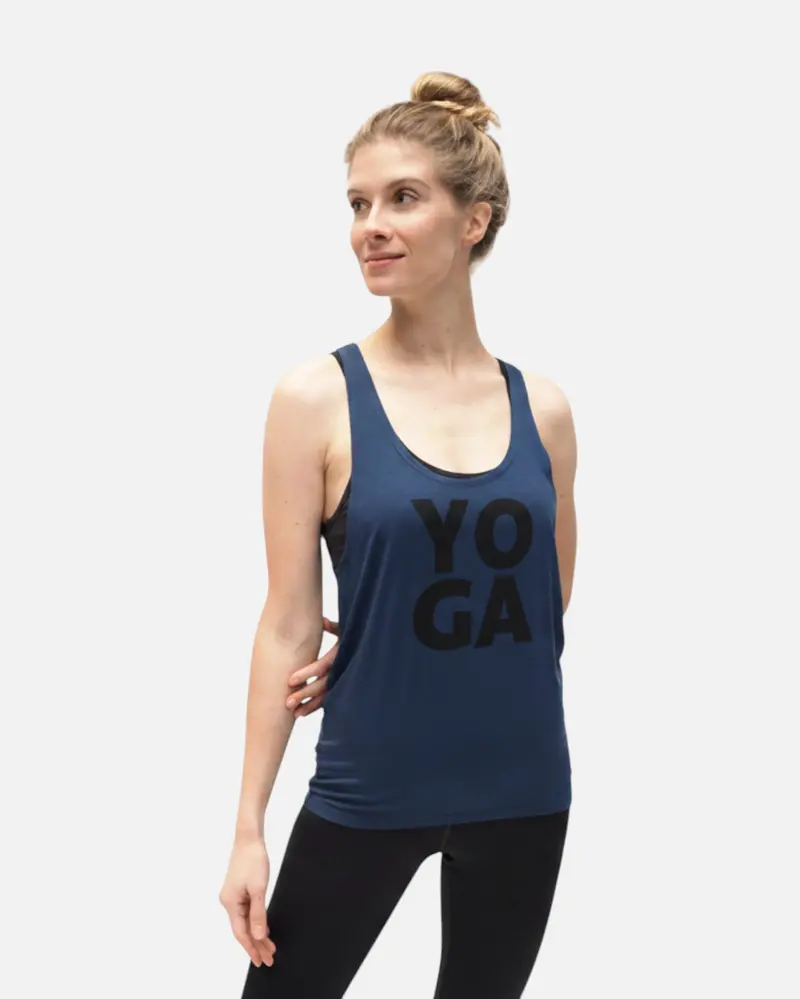 Yoga Tank Aja - Blue