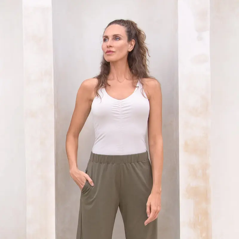 Yoga-Top Nicole - creme