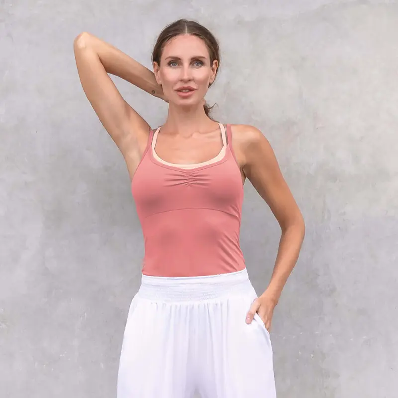 Yoga-Top Sofia - deco rose