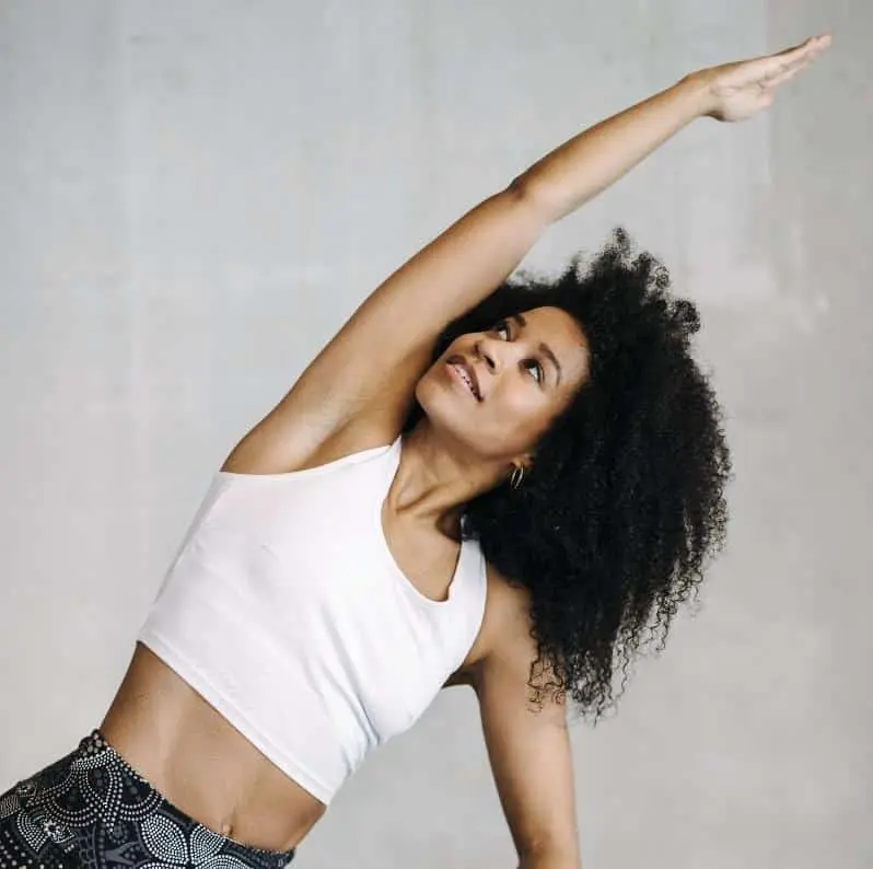 Yoga Top weiß