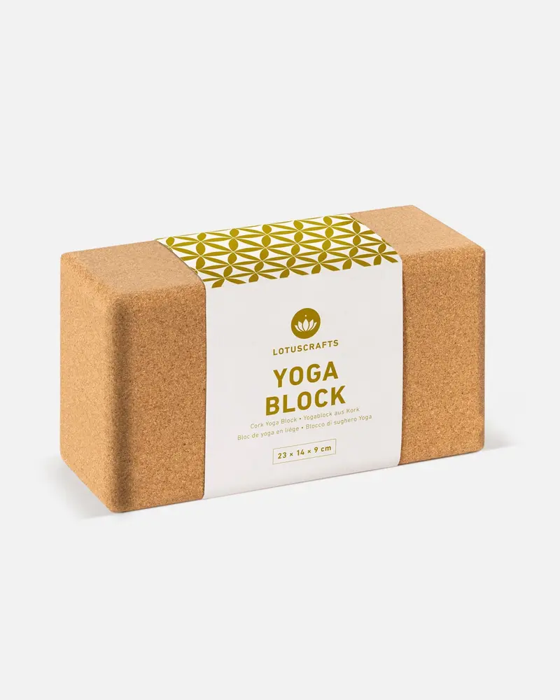 Yogablock Kork 2er Set