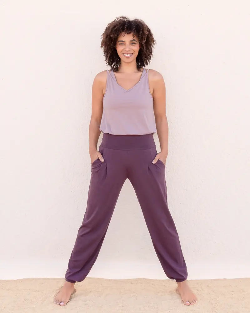 Yogahose Joelle - Plum