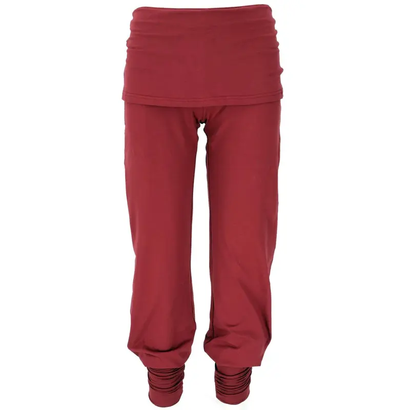 Yogahose mit Rock & Stulpen Paprika