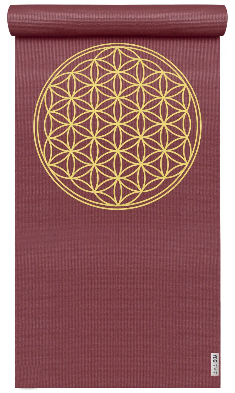 Yogamatte yogimat® basic - flower of life