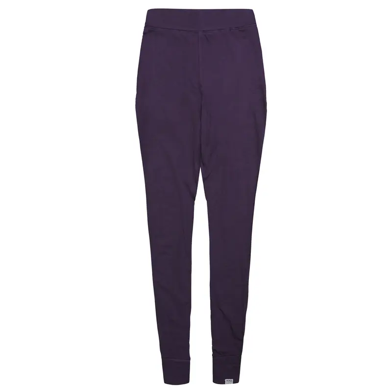 Yogapants "boyfriend" - elderberry