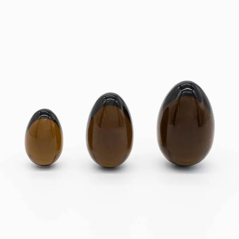 Yoni Ei Set Rauchquarz - Aroha