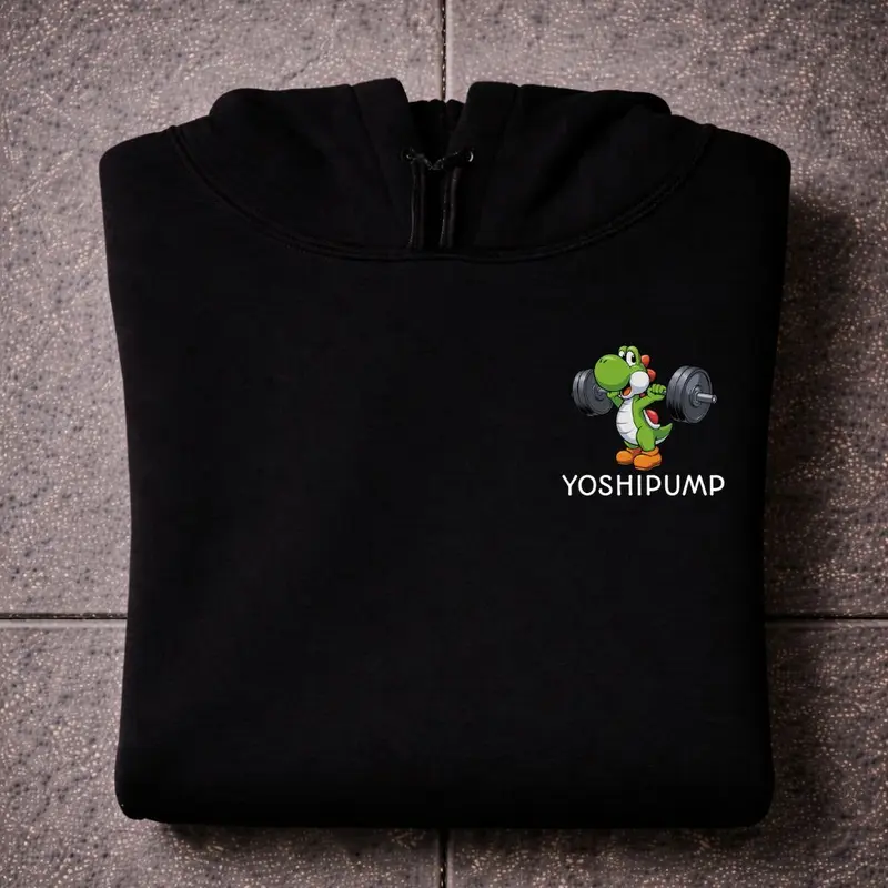 YOSHIPUMP OVERSIZE HOODIE