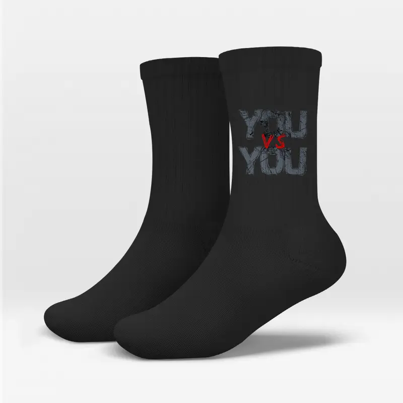 YOU VS YOU CREW SOCKEN