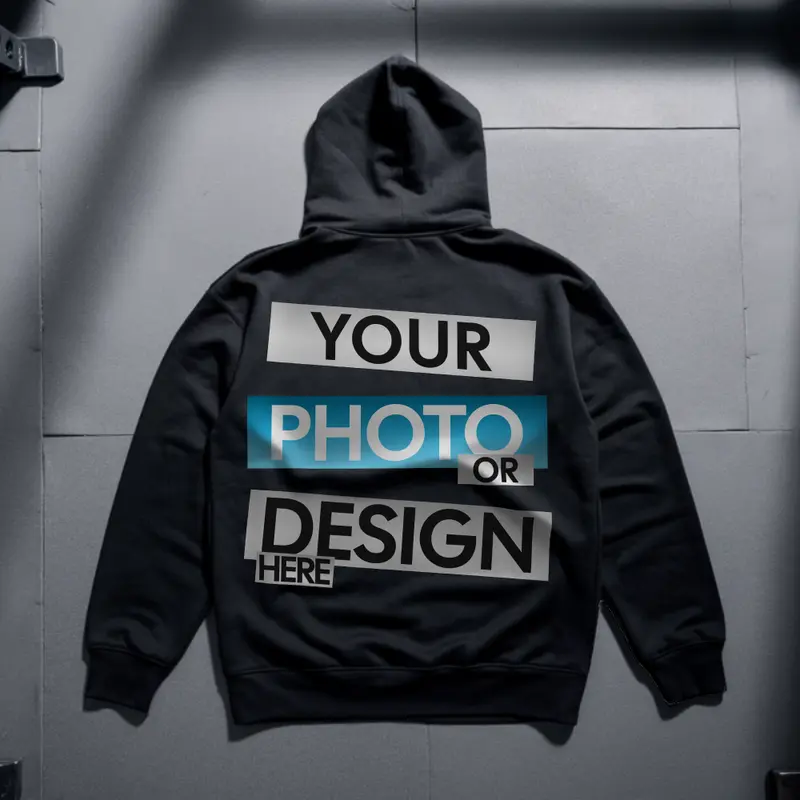 YOUR PHOTO PREMIUM HOODIE (BACKPRINT)