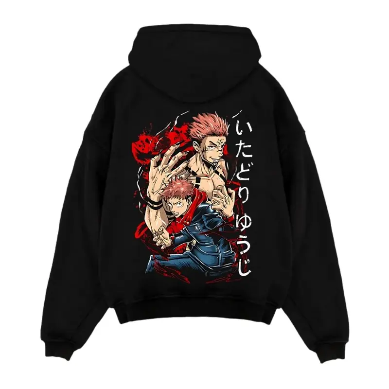 YUJI ITADORI OVERSIZE HOODIE