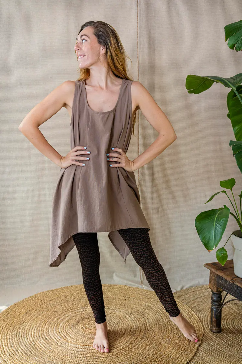 Zipfelkleid ~ TAUPE